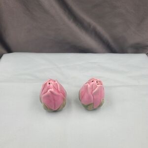Franciscan Desert Rose Salt And Pepper, Rose Shakers. (Each Set Sold Separately)